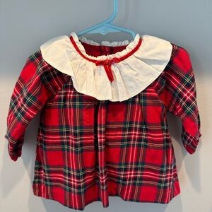 Janie and Jack dress plaid with bloomer